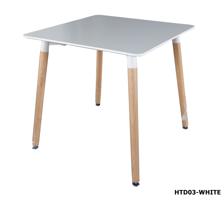 โต๊ะอเนกประสงค์ HDT03-WHITE Size:800x800x750 mm