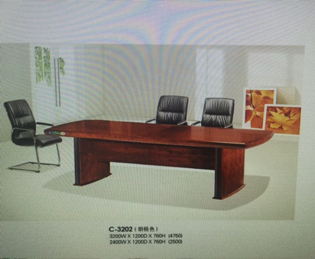 โต๊ะประชุม C-3202 ขนาด 320x120x75 ซม.