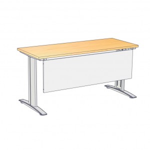 โต๊ะทำงาน รุ่น S-MP156000W ขนาด150x60x75 ซม.